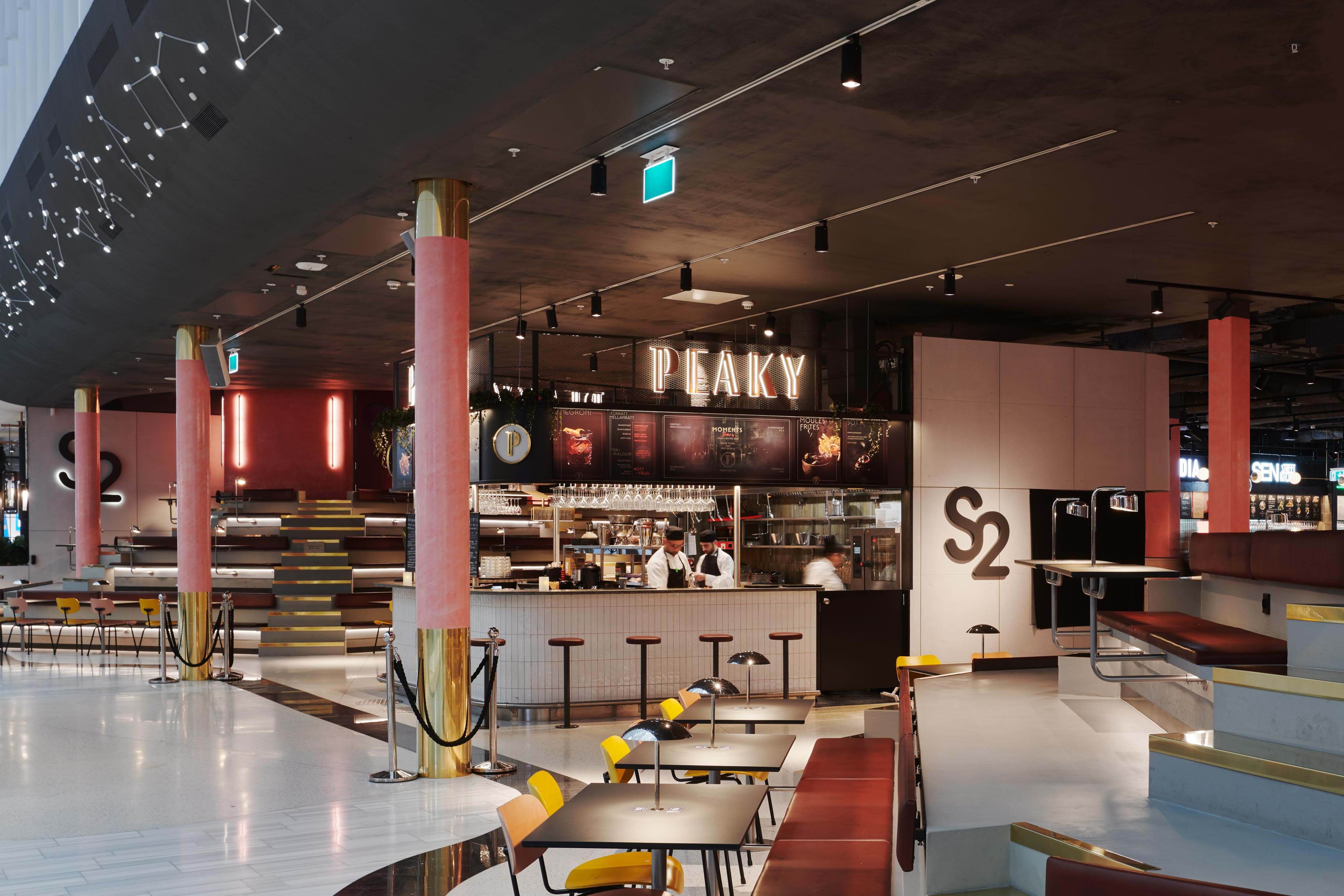 S2 restauranghall – Asian restaurants