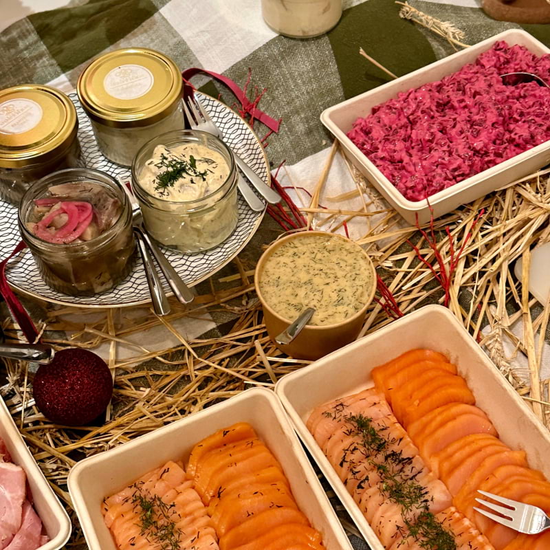 Julbord take away från villa Godthem  – Bild från Villa Godthem av These S. (2023-12-18)